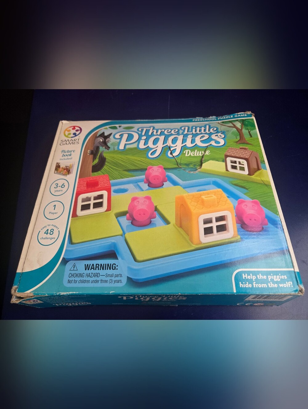 Three Little Piggies Deluxe- Preschool Brainteaser, Puzzle Game